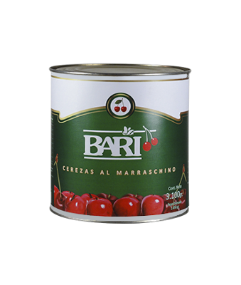 CEREZAS EN ALMIBAR X 3.1 KG.