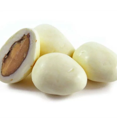 ALMENDRA CON CHOCOLATE BLANCO x 1 Kg.