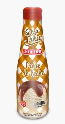 SALSA DULCE DE LECHE LHERITIER x 500 Gr