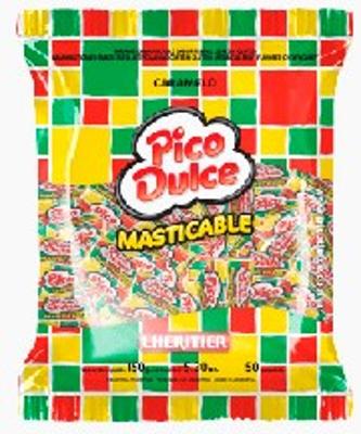 CARAMELOS MASTICABLES PICO DULCE x 150 gr